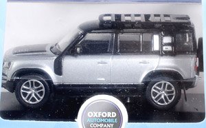 (OO) New Defender 110 Silver Gray (Model Train)