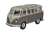 (OO) VW T1 Samba Bus Mouse Grey And Pearl White (Model Train) Item picture1