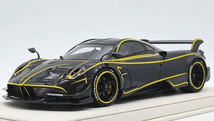 Pagani Huayra BC Black with Yellow Stripe ※特別パッケージ仕様 (ミニカー)