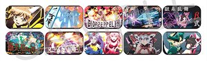 Senki Zessho Symphogear XV Square Can Badge (Set of 10) (Anime Toy)