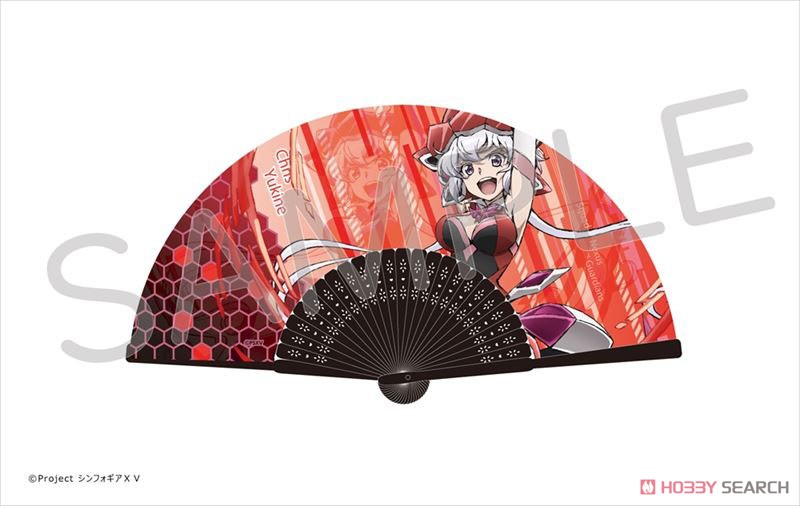 Senki Zessho Symphogear XV Folding Fan Chris (Anime Toy) Item picture1