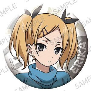 Shirobako the Movie Can Badge Erika Yano (Anime Toy)