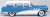 (HO) ビュイック センチュリー エステート ワゴン 1954 レーニアブルー/アークティックホワイト (鉄道模型) 商品画像4