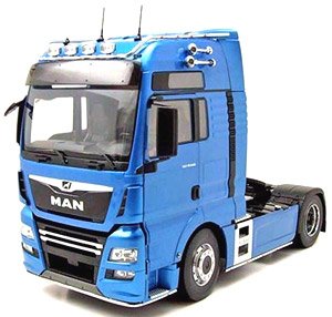 MAN TGX XXL 2018 メタリックブルー (ミニカー)