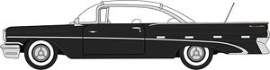 (HO) ポンティアック ボンネビル クーペ 1959 リージェントブラック/ホワイト (鉄道模型)