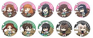 Girls und Panzer das Finale Trading Can Badge (Set of 10) (Anime Toy)
