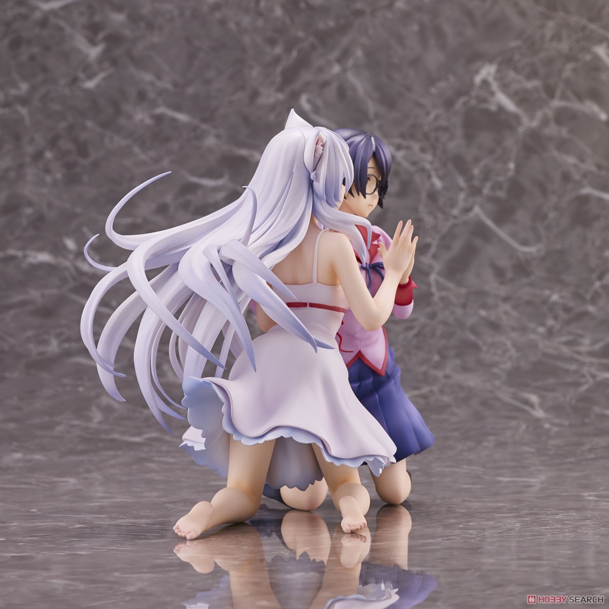 [Nekomonogatari] Tsubasa Hanekawa (Set of 2) (PVC Figure) Item picture3