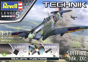 [Revell Technic] Spitfire Mk.IXc (Plastic model)