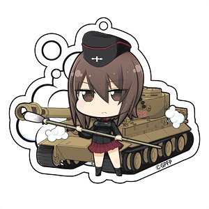 Girls und Panzer das Finale Acrylic Key Ring Maho Nishizumi (Anime Toy)