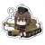 Girls und Panzer das Finale Acrylic Key Ring Maho Nishizumi (Anime Toy) Item picture1