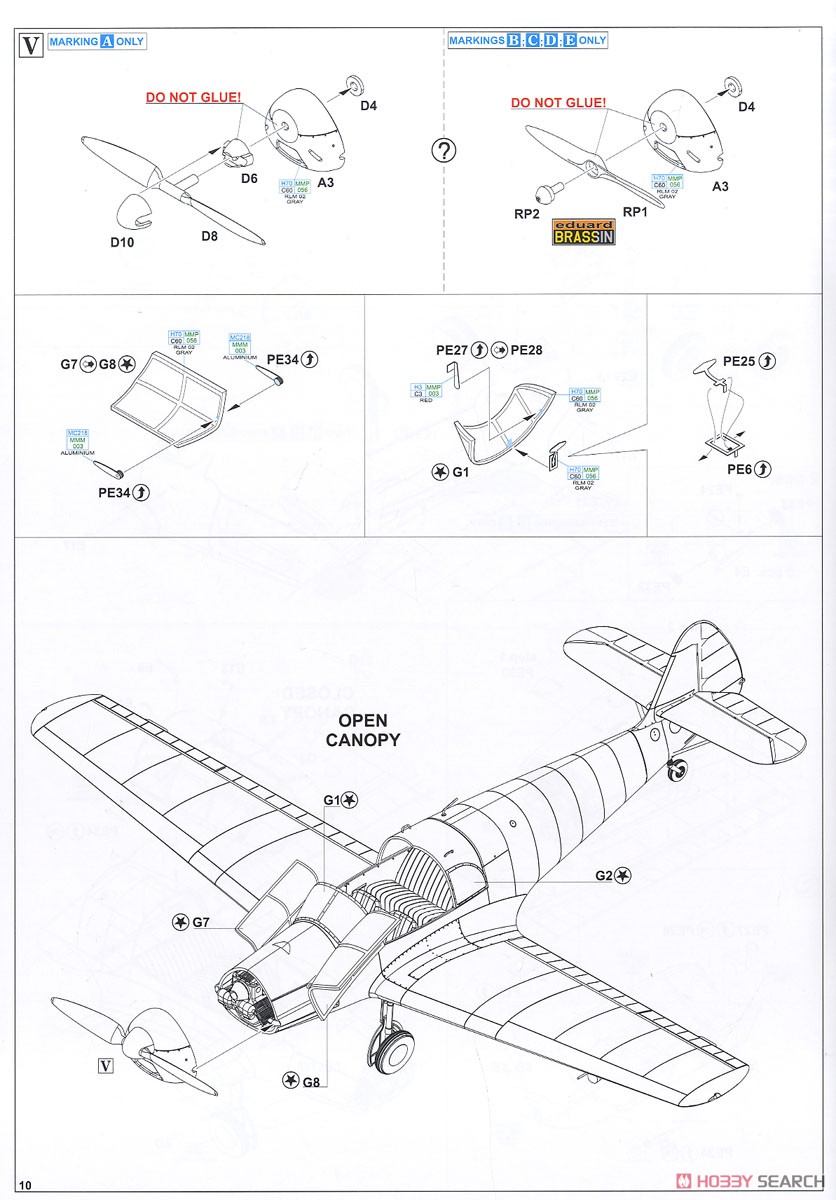 Bf108 プロフィパック (プラモデル) 設計図8