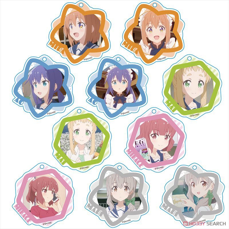 Asteroid in Love Trading Acrylic Chain (Set of 10) (Anime Toy) Item picture1