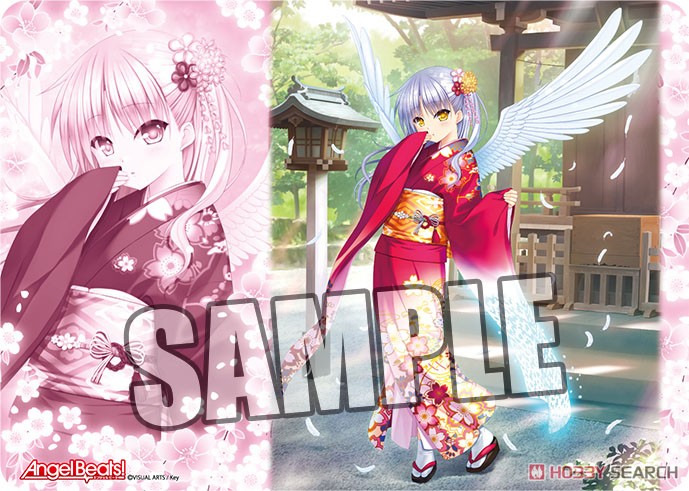 Character Universal Rubber Mat Angel Beats! [Angel] Holiday Clothes Ver. (Anime Toy) Item picture1