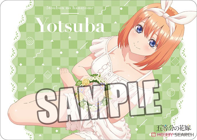 Character Universal Rubber The Quintessential Quintuplets [Yotsuba Nakano] Ver.2 (Anime Toy) Item picture1
