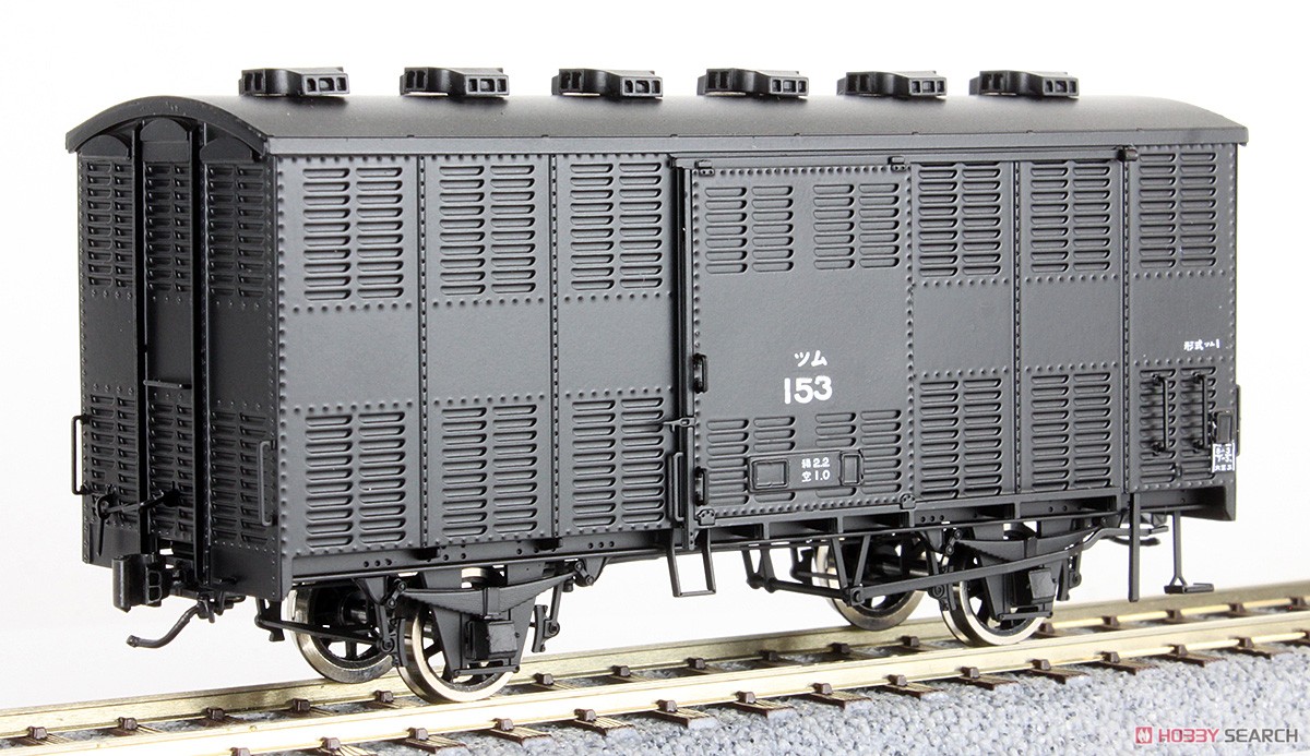 1/80(HO) J.N.R. Type TSUMU1 Ventilated Wagon Kit (Unassembled Kit) (Model Train) Item picture1