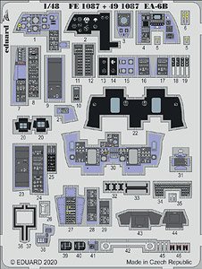 EA-6B ズームエッチングパーツ (キネティック用) (プラモデル)