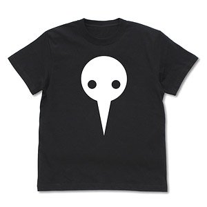 Evangelion Angel T-Shirts Foam Print Ver. Black S (Anime Toy)