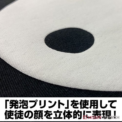 Evangelion Angel T-Shirts Foam Print Ver. Black M (Anime Toy) Item picture2