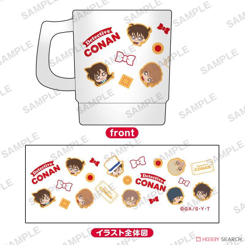 Detective Conan Stack Mug Cookie Ver. (Anime Toy) Item picture1