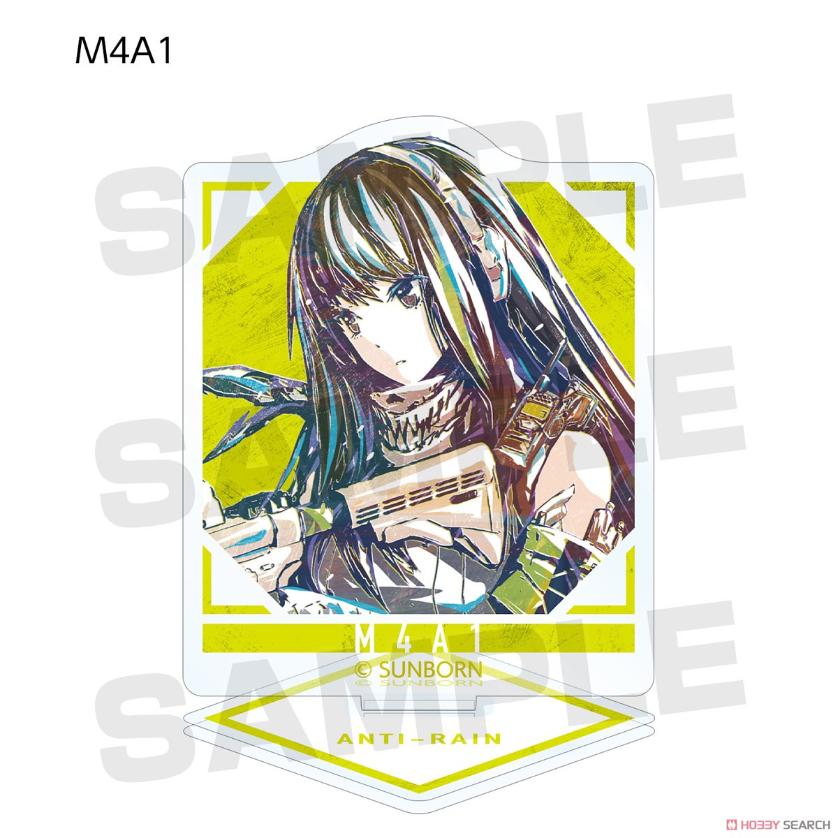 Girls` Frontline Trading Ani-Art Acrylic Stand (Set of 9) (Anime Toy) Item picture1