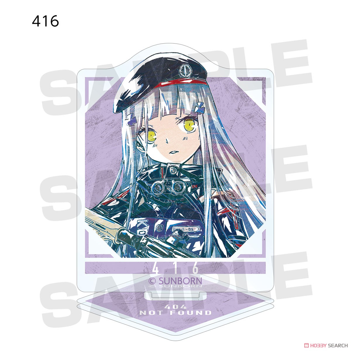 Girls` Frontline Trading Ani-Art Acrylic Stand (Set of 9) (Anime Toy) Item picture8