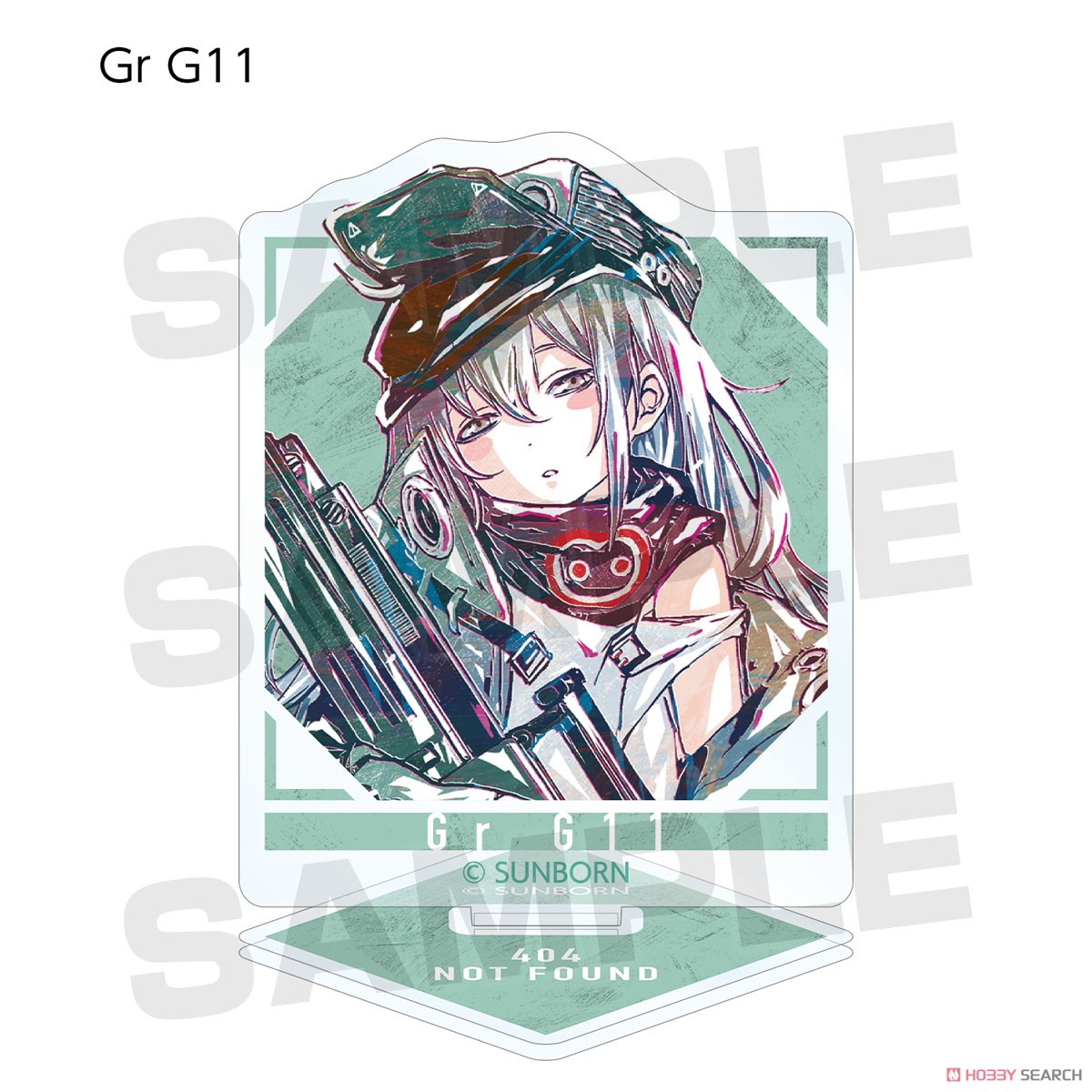 Girls` Frontline Trading Ani-Art Acrylic Stand (Set of 9) (Anime Toy) Item picture9
