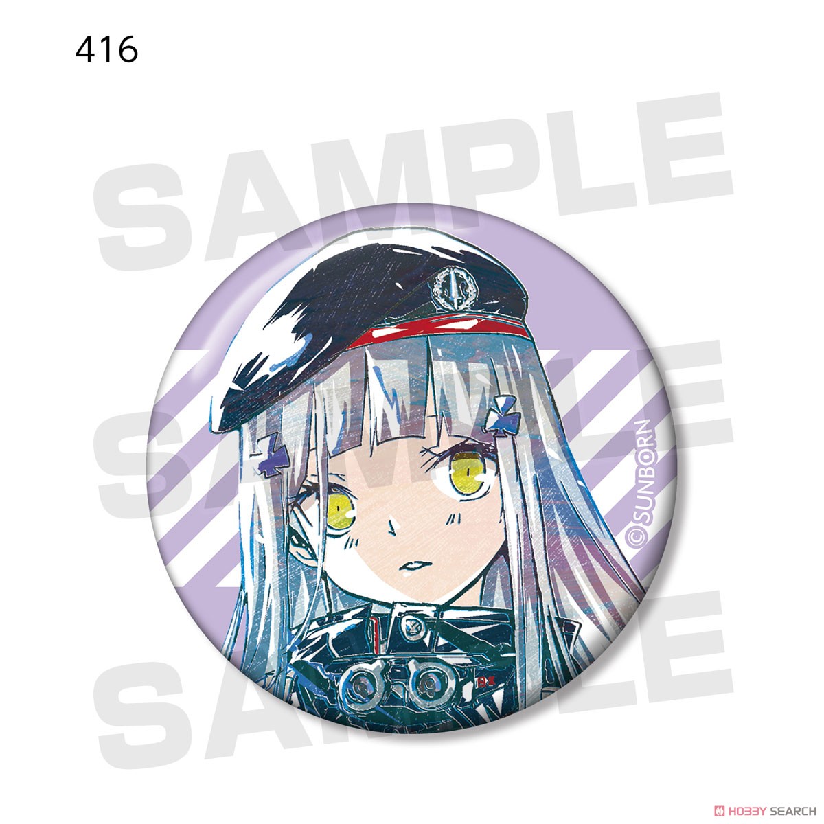 Girls` Frontline Trading Ani-Art Can Badge (Set of 9) (Anime Toy) Item picture8