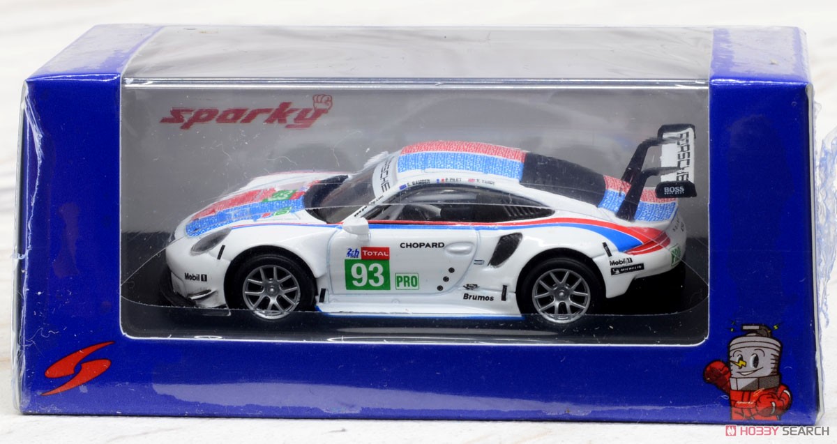 Porsche 911 RSR No.93 Porsche GT Team 3rd LMGTE Pro class 24H Le Mans 2019 (Diecast Car) Package1