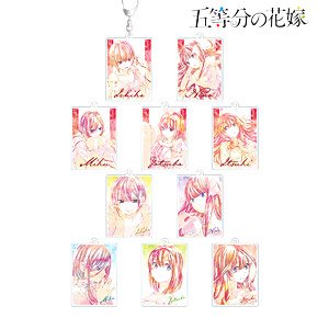 The Quintessential Quintuplets Trading Ani-Art Acrylic Key Ring Vol.2 (Set of 10) (Anime Toy)