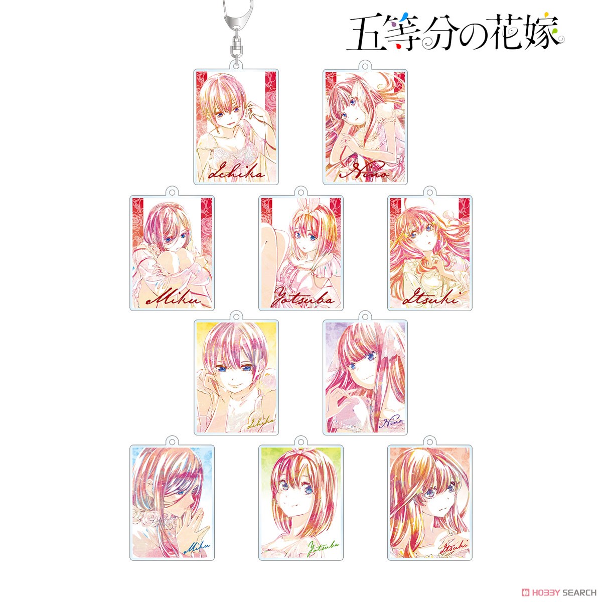 The Quintessential Quintuplets Trading Ani-Art Acrylic Key Ring Vol.2 (Set of 10) (Anime Toy) Item picture11