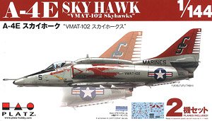 A-4E スカイホーク `VMAT-102 スカイホークス`(2機セット) (プラモデル)