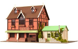 Anitecture: 03 Ama Usa An & Sharo`s House (Unassembled Kit) (Model Train)