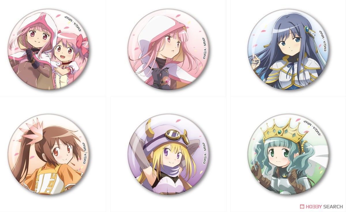 Puella Magi Madoka Magica Side Story: Magia Record Trading Can Badge (Set of 6) (Anime Toy) Item picture7