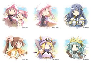 Puella Magi Madoka Magica Side Story: Magia Record Trading Puchi Canvas Collection (Set of 6) (Anime Toy)