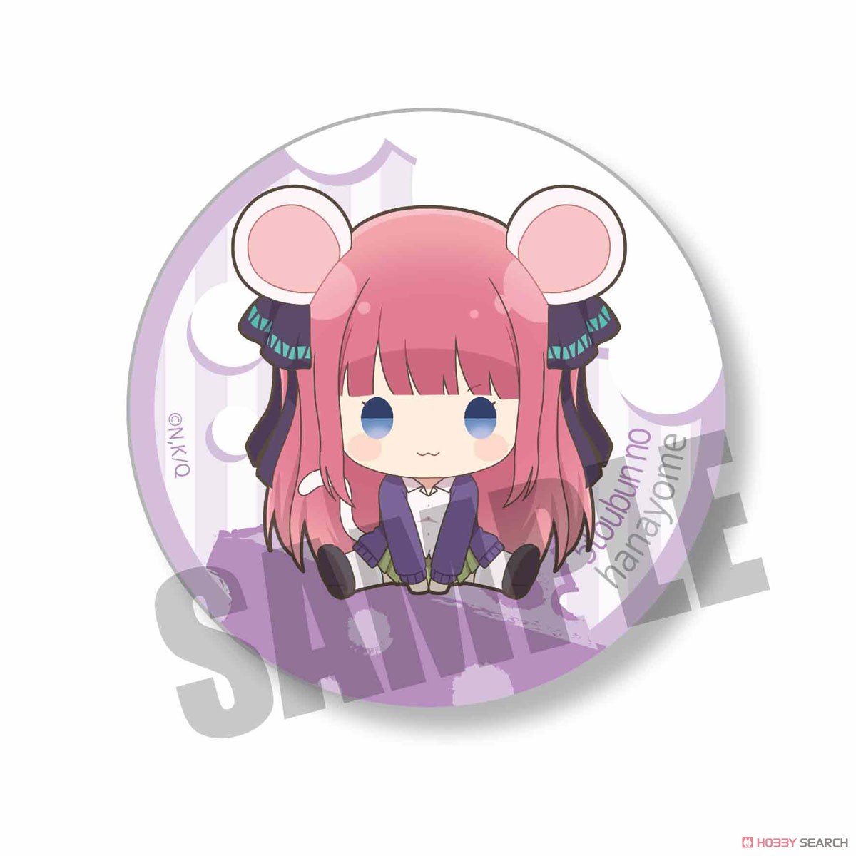 Characchu! Can Badge The Quintessential Quintuplets Nino Nakano (Anime Toy) Item picture1