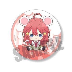 Characchu! Can Badge The Quintessential Quintuplets Itsuki Nakano (Anime Toy)