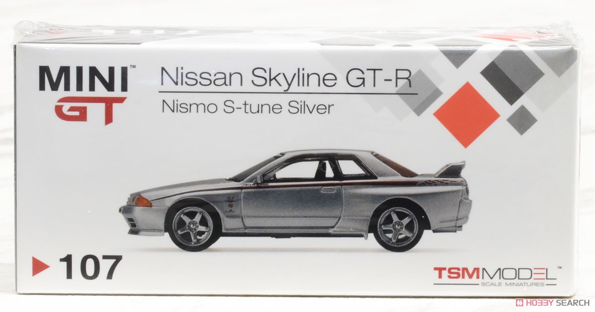 Nissan GT-R R32 Nismo S-Tune シルバー (右ハンドル) (ミニカー) パッケージ1