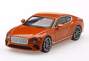 ベントレー コンチネンタルGT オレンジ フレイム (左ハンドル) (ミニカー)