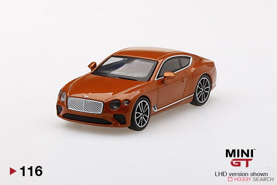 Bentley Continental GT Orange Flame (LHD) (Diecast Car) Item picture1