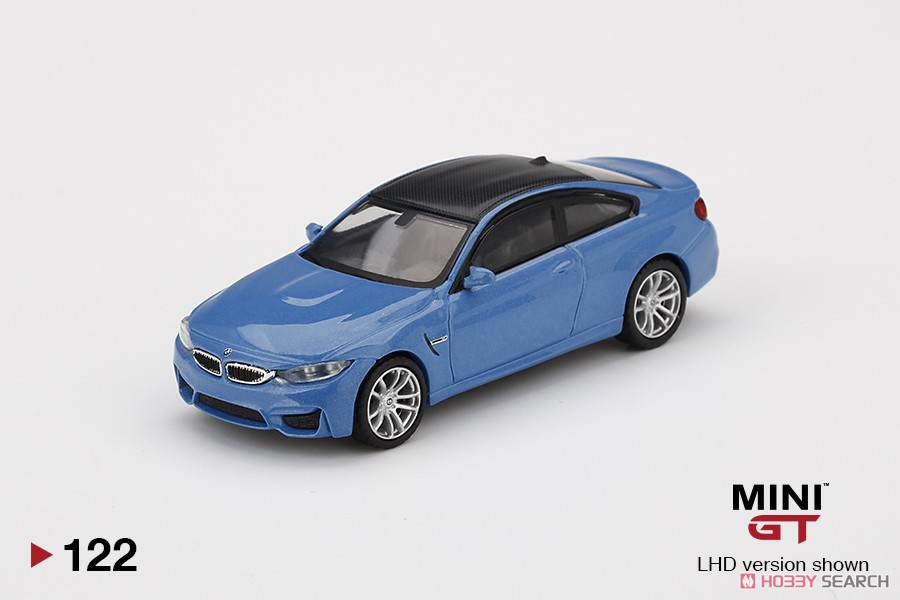 BMW M4 (F82) Yas Marina Blue Metallic (RHD) (Diecast Car) その他の画像1