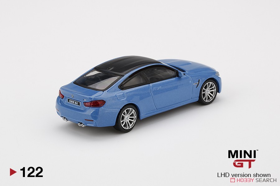 BMW M4 (F82) Yas Marina Blue Metallic (RHD) (Diecast Car) Other picture2