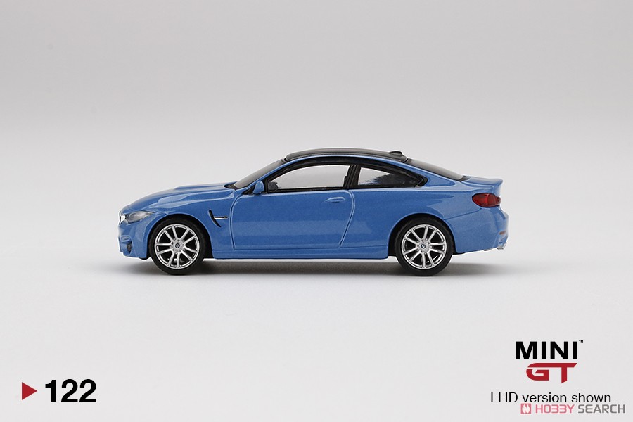BMW M4 (F82) Yas Marina Blue Metallic (RHD) (Diecast Car) Other picture3