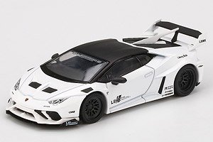 LB Works Lamborghini Huracan GT White (LHD) (Diecast Car)