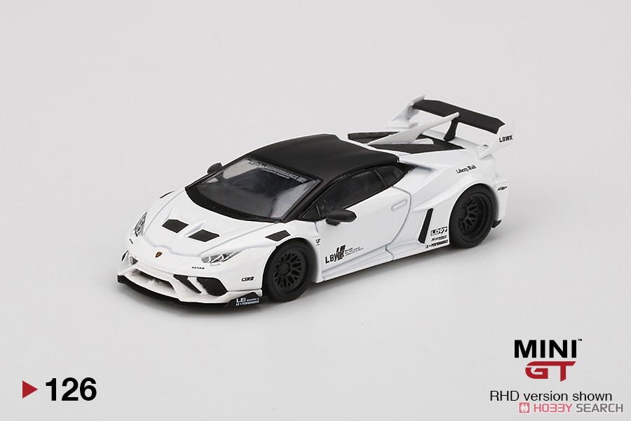 LB Works Lamborghini Huracan GT White (LHD) (Diecast Car) Other picture1
