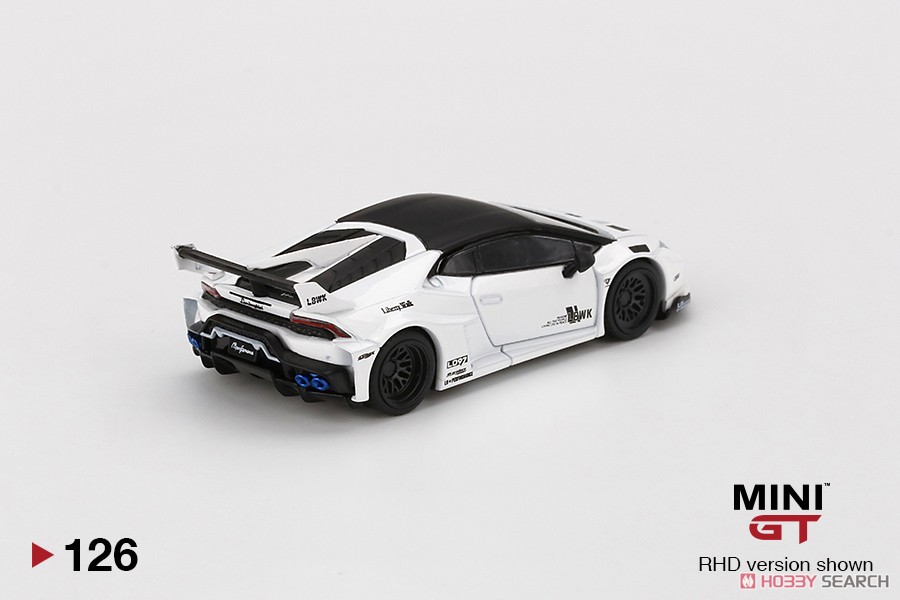 LB Works Lamborghini Huracan GT White (LHD) (Diecast Car) Other picture2