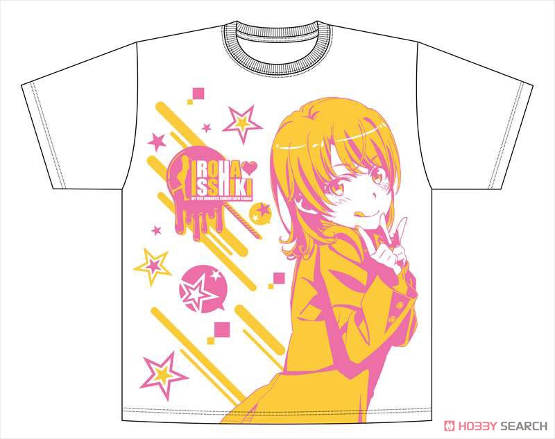 My Teen Romantic Comedy Snafu Fin Oversize T-Shirt Iroha (Anime Toy) Item picture1