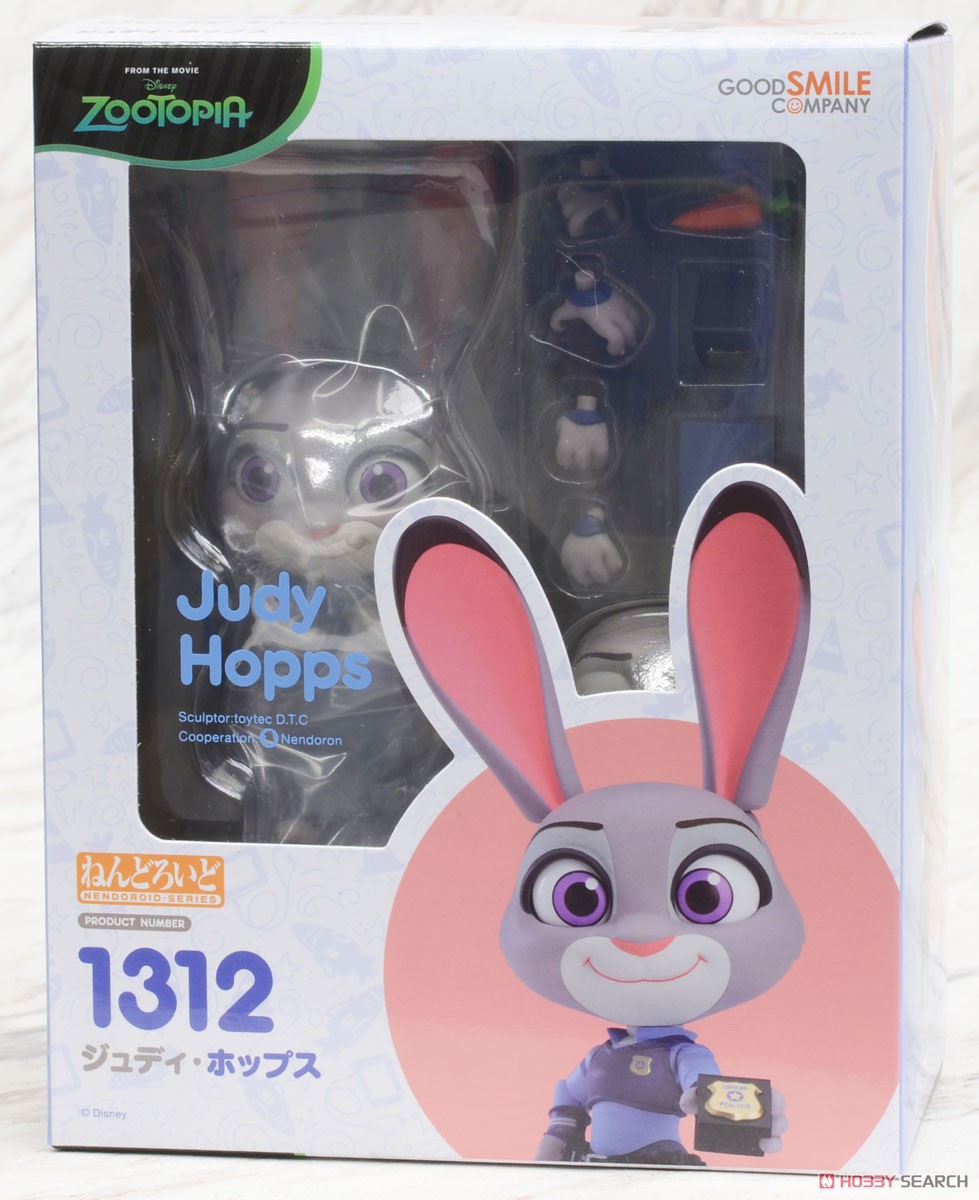 Nendoroid Judy Hopps (Completed) Package1