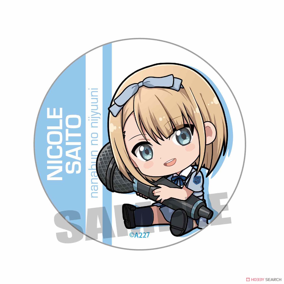 Trading Can Badge 22/7 Gyugyutto (Set of 8) (Anime Toy) Item picture8