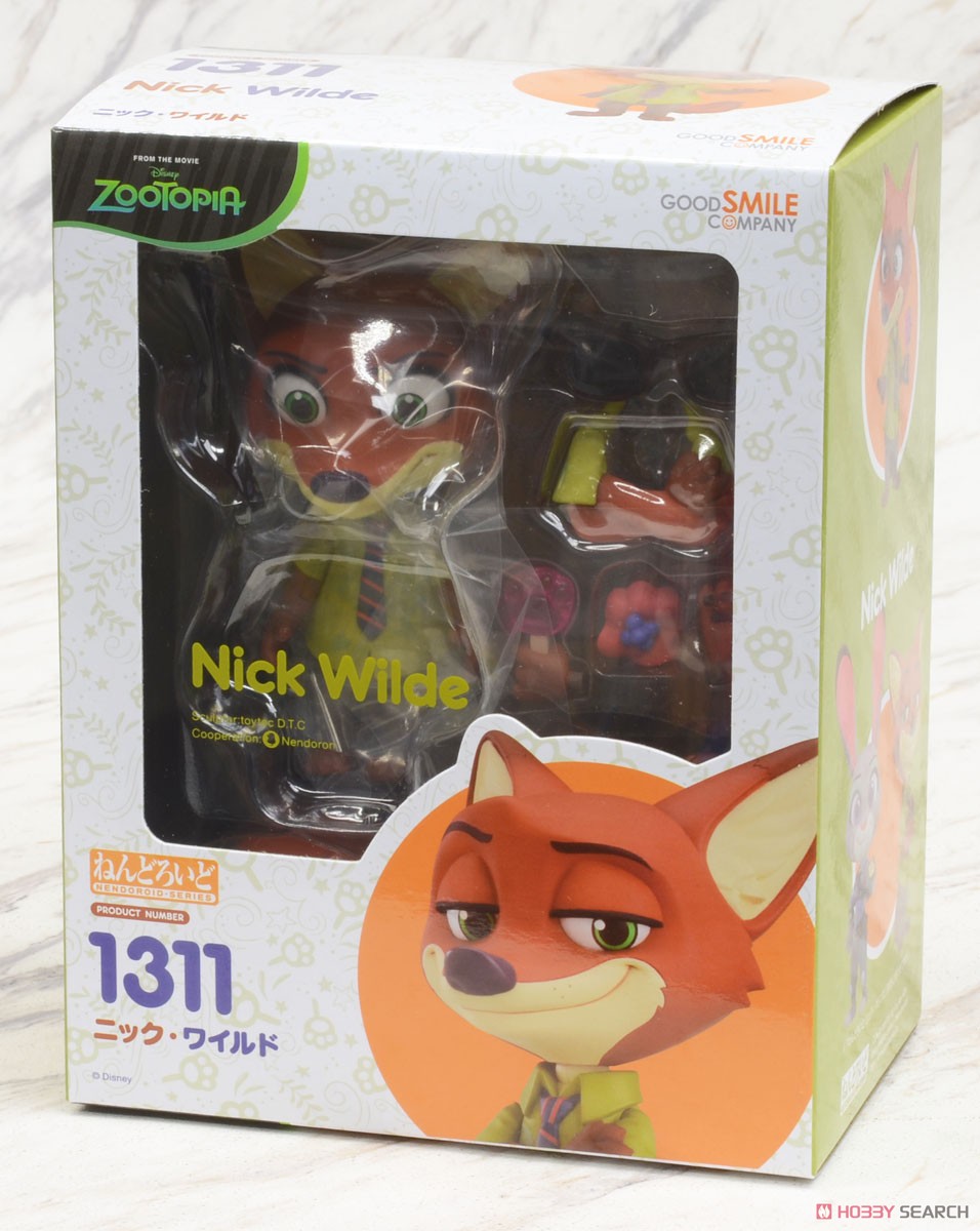 Nendoroid Nick Wilde (Completed) Package1