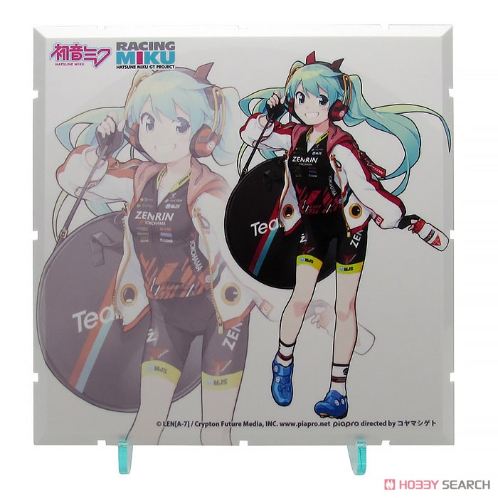 Dioramansion 150: Racing Miku Pit 2020 Optional Panel (Team UKYO Support Ver.) (Anime Toy) Item picture1